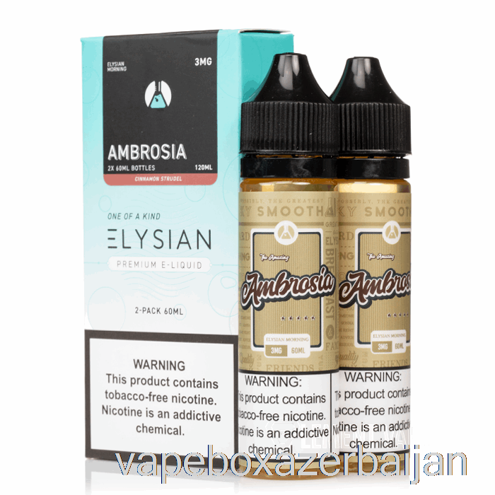 Vape Box Azerbaijan Ambrosia - Elysian Labs E-Liquid - 120mL 0mg